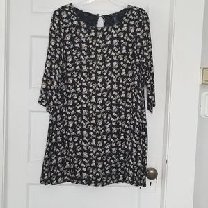 Ditsy print dress